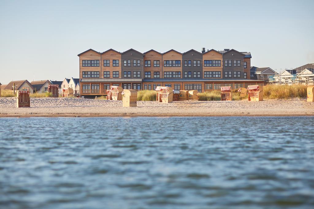 Bretterbude Heiligenhafen Exterior foto