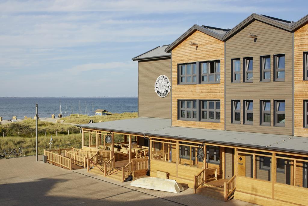 Bretterbude Heiligenhafen Exterior foto